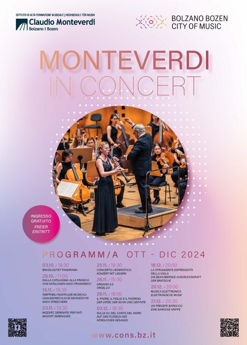Monteverdi in concert 10.2024 – 12.2024