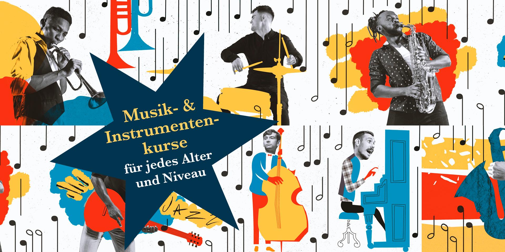 Musik- & Instrumentenkurse für jedes Alter und Niveau